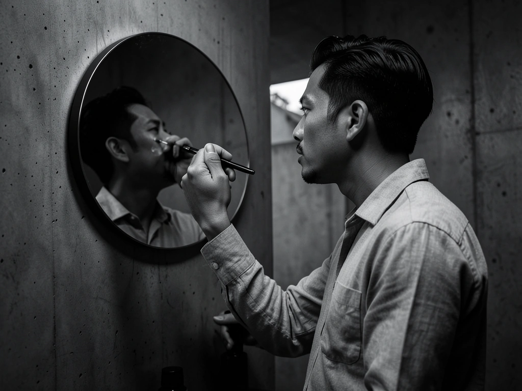 Modern men's style in urban Indonesia