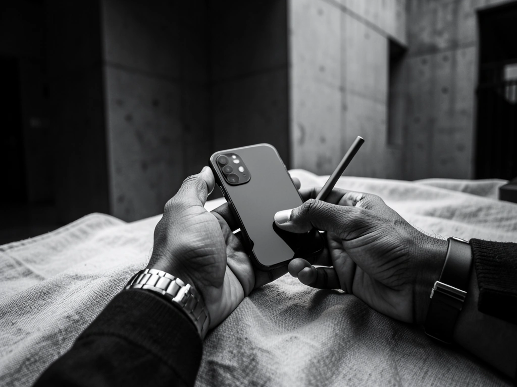 Modern masculine editorial aesthetic